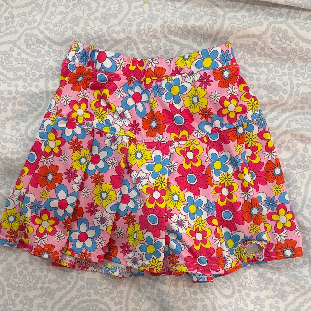 Azarhia Floral Pink Skirt sz S/6